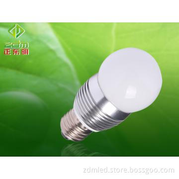 3W E27 LED Light Bulb 280lm White Color Glass Cover